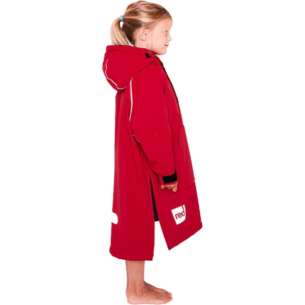 2025 Red Paddle Co Junior Dry Changing Poncho 00200900601 - Red